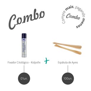Combo Fixador + Espátula de Ayre
